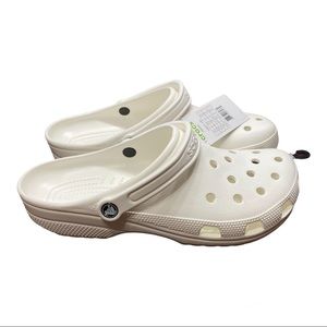 Crocs Unisex Classic Clog White - M 12 / W 14